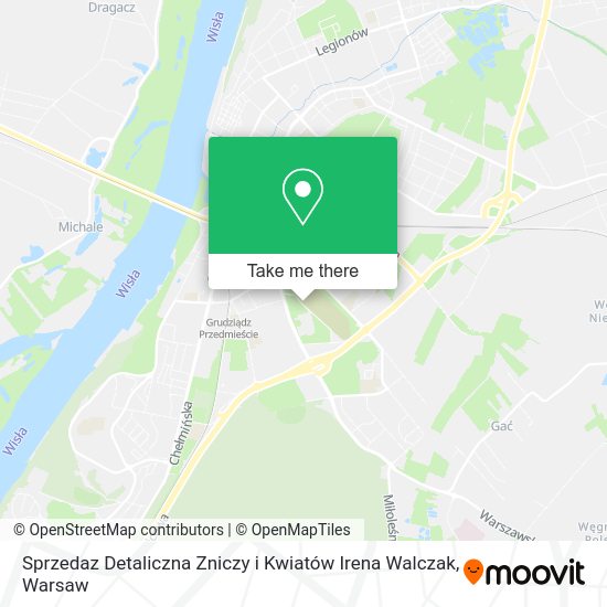 Sprzedaz Detaliczna Zniczy i Kwiatów Irena Walczak map