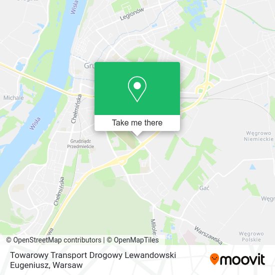 Towarowy Transport Drogowy Lewandowski Eugeniusz map