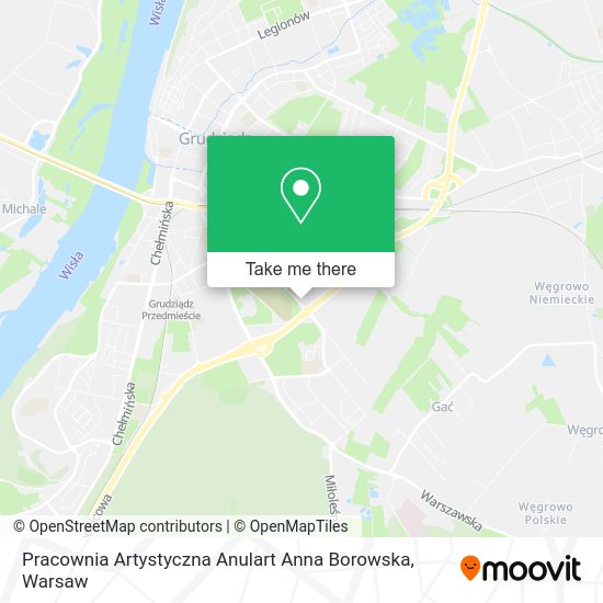 Pracownia Artystyczna Anulart Anna Borowska map