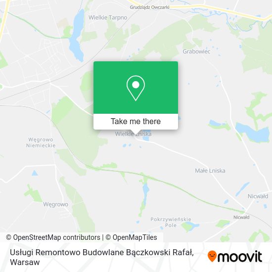 Usługi Remontowo Budowlane Bączkowski Rafał map