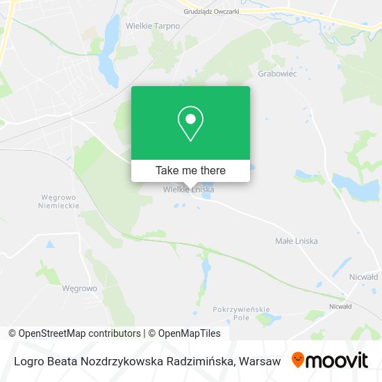 Logro Beata Nozdrzykowska Radzimińska map