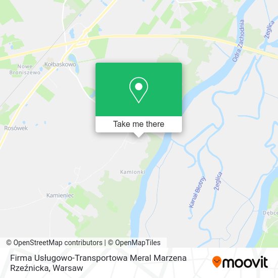 Firma Usługowo-Transportowa Meral Marzena Rzeźnicka map