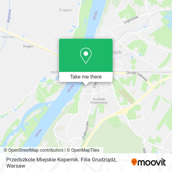 Przedszkole Miejskie Kopernik. Filia Grudziądz map