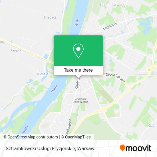 Sztramkowski Usługi Fryzjerskie map