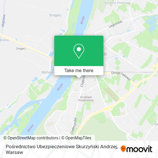 Pośrednictwo Ubezpieczeniowe Skurzyński Andrzej map