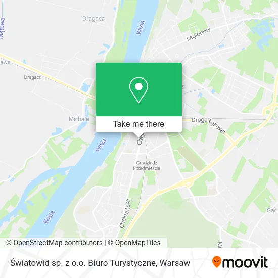 Карта Światowid sp. z o.o. Biuro Turystyczne