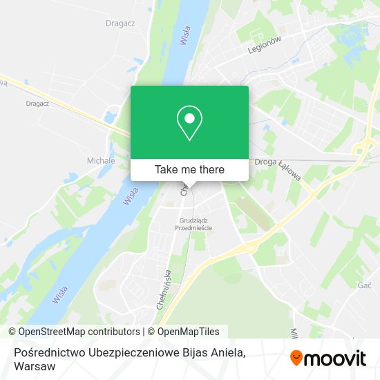 Pośrednictwo Ubezpieczeniowe Bijas Aniela map