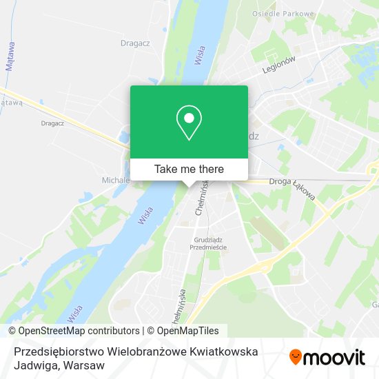 Przedsiębiorstwo Wielobranżowe Kwiatkowska Jadwiga map