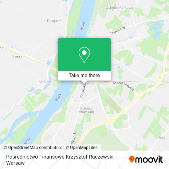 Pośrednictwo Finansowe Krzysztof Ruczewski map