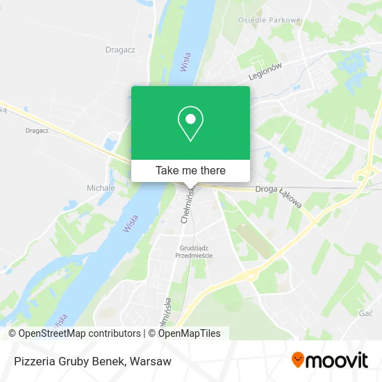 Карта Pizzeria Gruby Benek