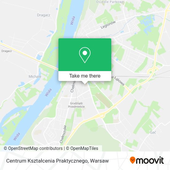 Centrum Kształcenia Praktycznego map