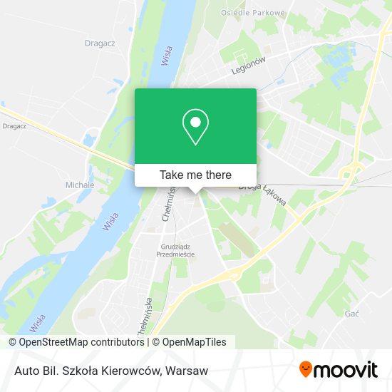 Auto Bil. Szkoła Kierowców map