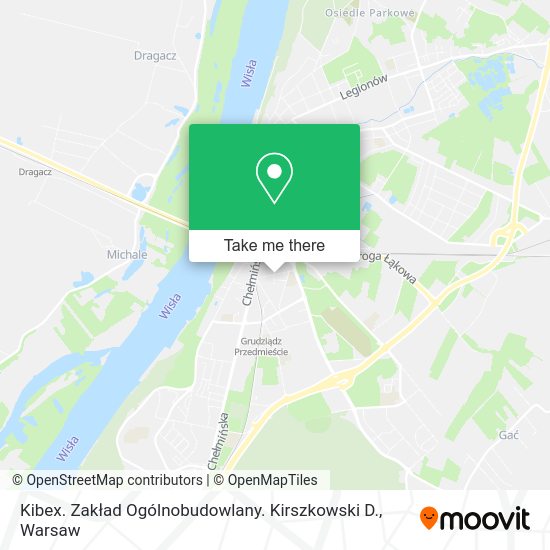 Kibex. Zakład Ogólnobudowlany. Kirszkowski D. map