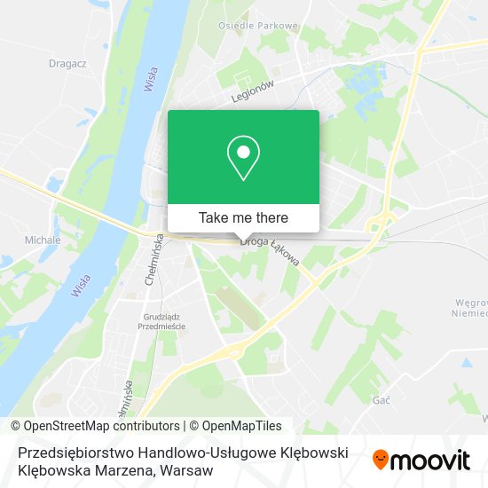 Przedsiębiorstwo Handlowo-Usługowe Klębowski Klębowska Marzena map