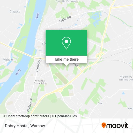 Dobry Hostel map