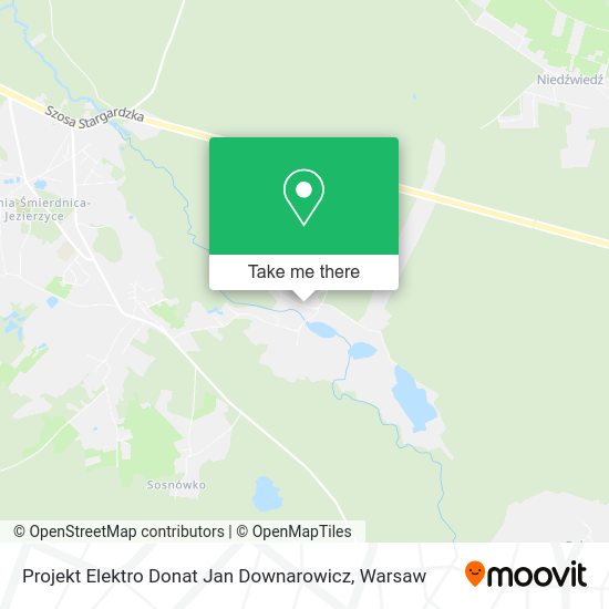 Projekt Elektro Donat Jan Downarowicz map