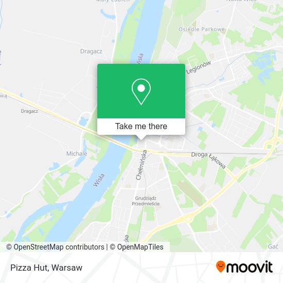 Pizza Hut map