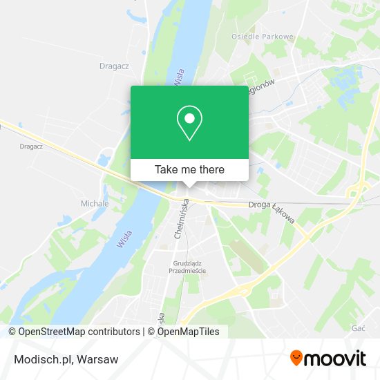 Modisch.pl map