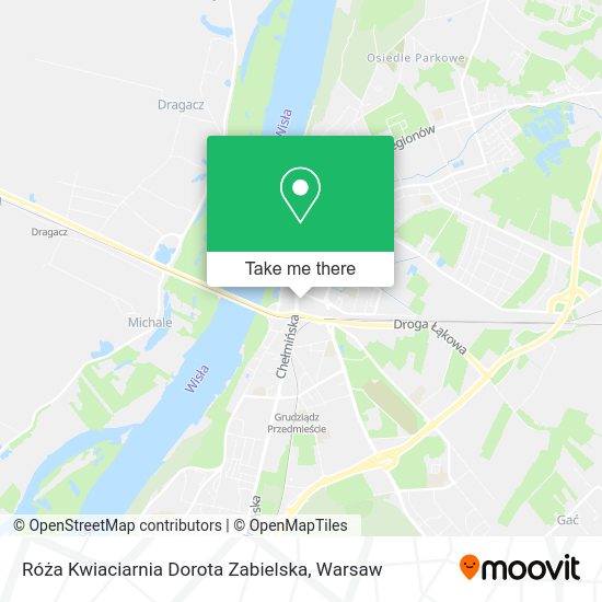 Róża Kwiaciarnia Dorota Zabielska map