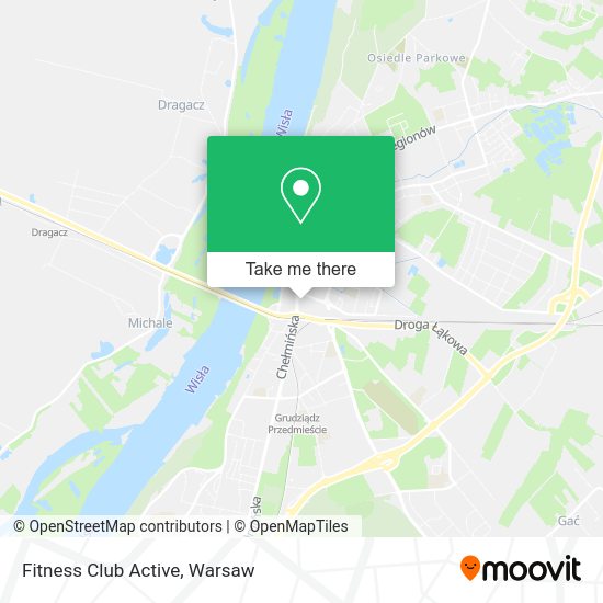 Fitness Club Active map