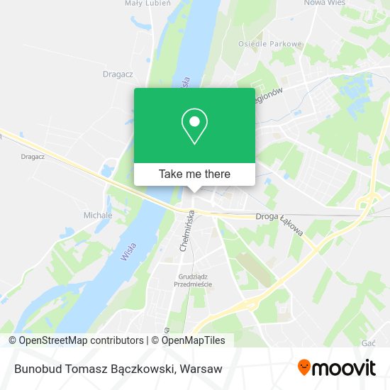 Bunobud Tomasz Bączkowski map