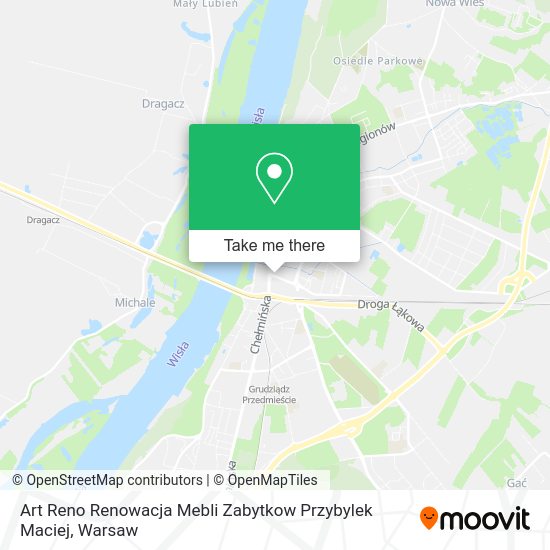 Art Reno Renowacja Mebli Zabytkow Przybylek Maciej map