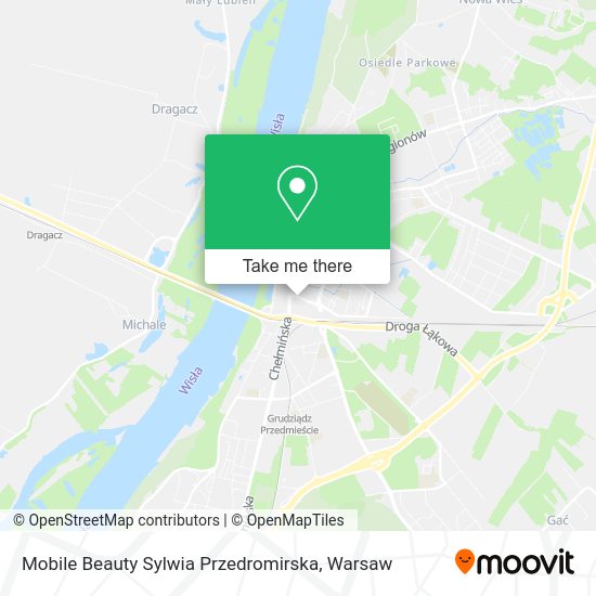 Mobile Beauty Sylwia Przedromirska map