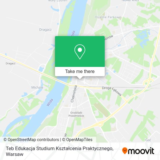 Teb Edukacja Studium Kształcenia Praktycznego map