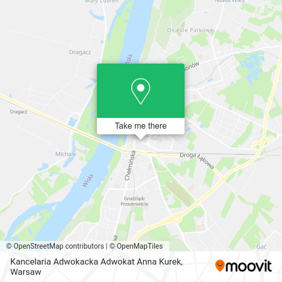 Kancelaria Adwokacka Adwokat Anna Kurek map