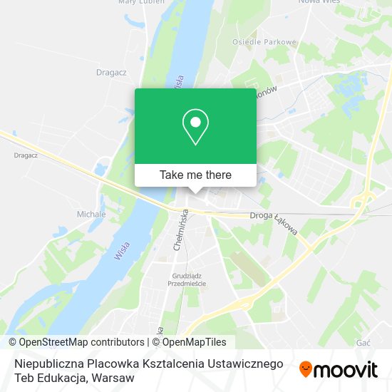 Niepubliczna Placowka Ksztalcenia Ustawicznego Teb Edukacja map