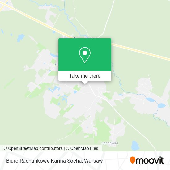 Biuro Rachunkowe Karina Socha map