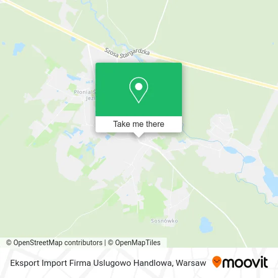 Карта Eksport Import Firma Uslugowo Handlowa