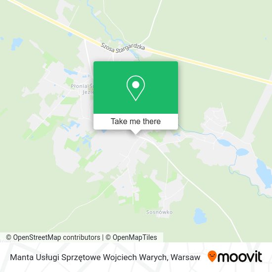 Manta Usługi Sprzętowe Wojciech Warych map