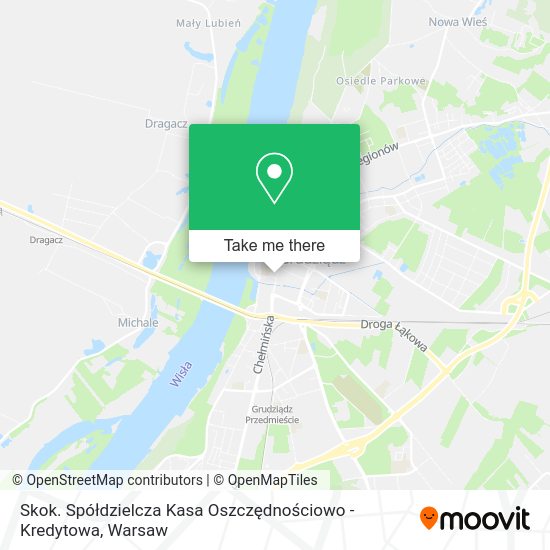 Skok. Spółdzielcza Kasa Oszczędnościowo - Kredytowa map