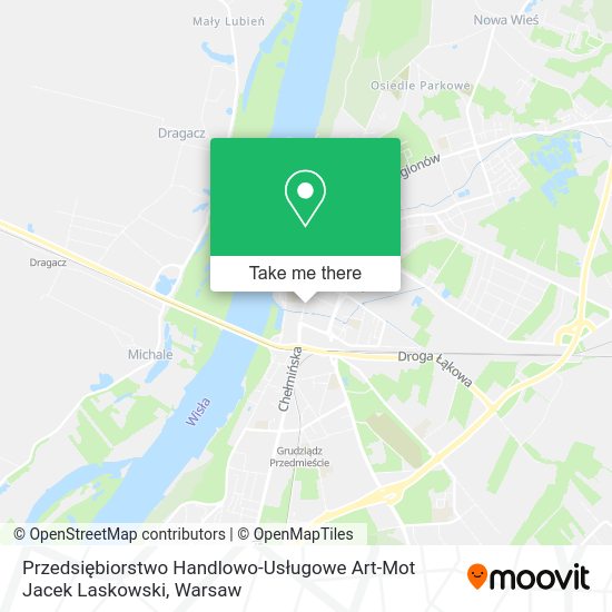 Przedsiębiorstwo Handlowo-Usługowe Art-Mot Jacek Laskowski map