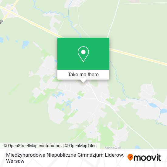 Miedzynarodowe Niepubliczne Gimnazjum Liderow map