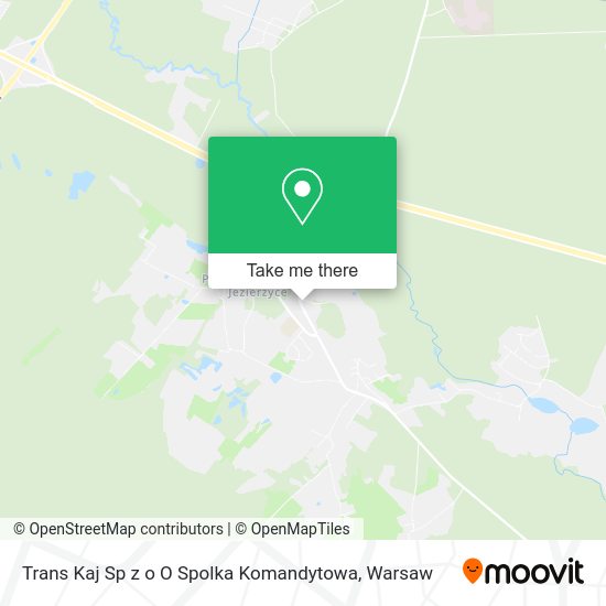 Trans Kaj Sp z o O Spolka Komandytowa map