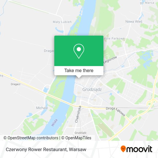 Czerwony Rower Restaurant map