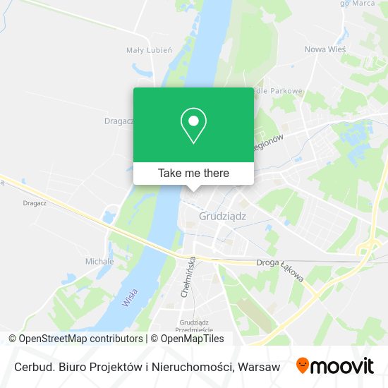 Cerbud. Biuro Projektów i Nieruchomości map