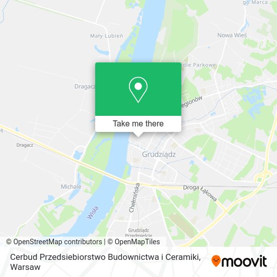 Cerbud Przedsiebiorstwo Budownictwa i Ceramiki map