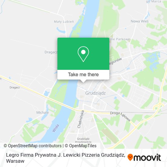 Legro Firma Prywatna J. Lewicki Pizzeria Grudziądz map