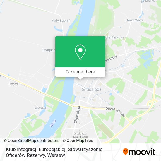 Klub Integracji Europejskiej. Stowarzyszenie Oficerów Rezerwy map