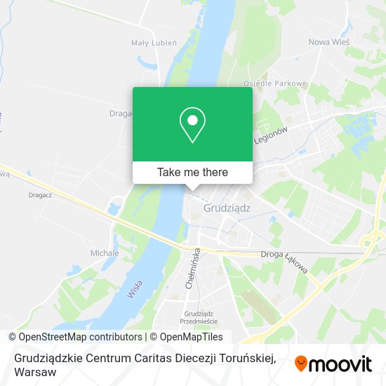 Карта Grudziądzkie Centrum Caritas Diecezji Toruńskiej
