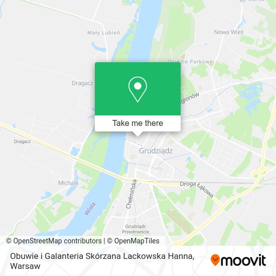 Obuwie i Galanteria Skórzana Lackowska Hanna map