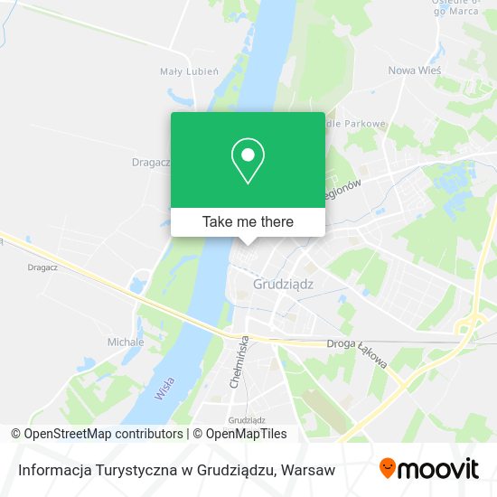 Informacja Turystyczna w Grudziądzu map