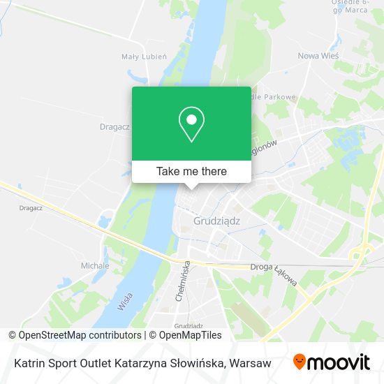 Katrin Sport Outlet Katarzyna Słowińska map