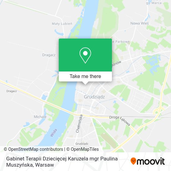 Gabinet Terapii Dziecięcej Karuzela mgr Paulina Muszyńska map