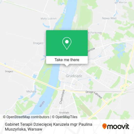 Карта Gabinet Terapii Dziecięcej Karuzela mgr Paulina Muszyńska