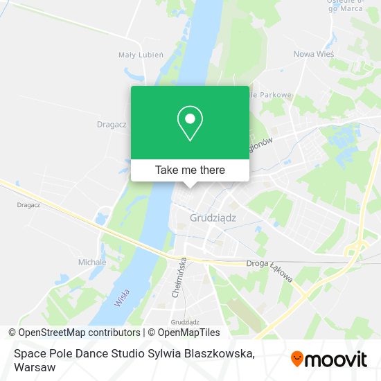 Space Pole Dance Studio Sylwia Blaszkowska map