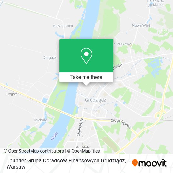 Thunder Grupa Doradców Finansowych Grudziądz map